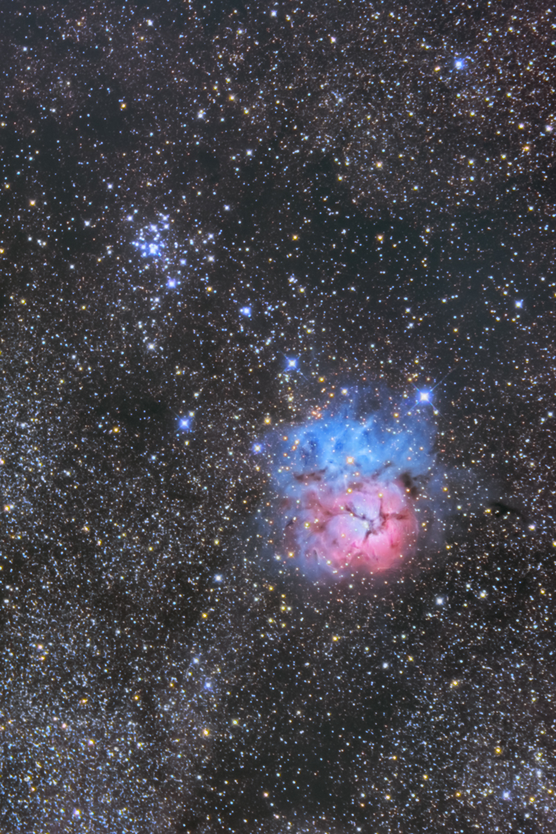 M20三裂星雲